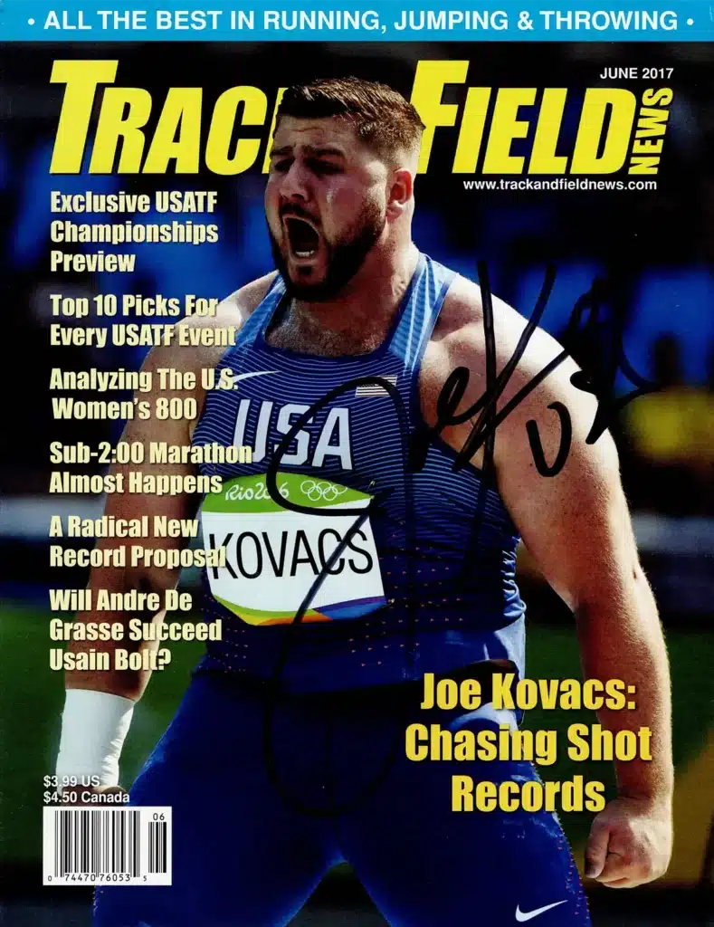 Joe Kovacs - Track & Field News