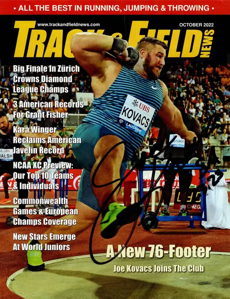 Joe Kovacs - Track & Field News