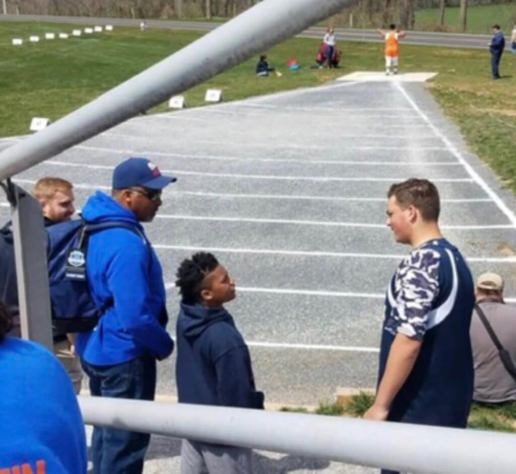 JEREMIAH GIVING SOME FREE ADVICE TO TOMMY KITCHELL